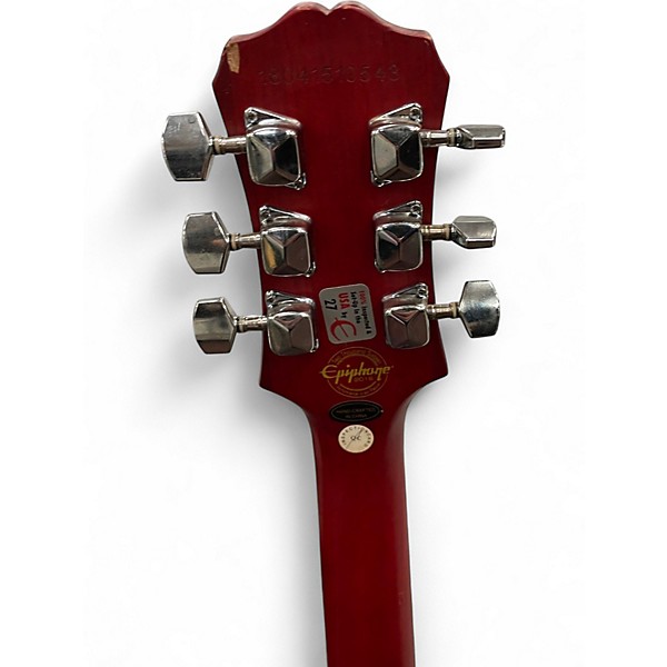 Used Epiphone SG Standard Red Solid Body Electric Guitar
