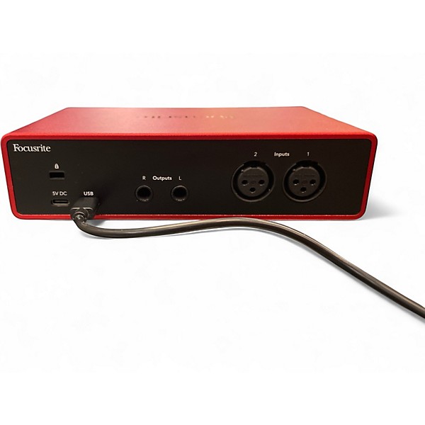 Used Focusrite Scarlett 2i2 Audio Interface