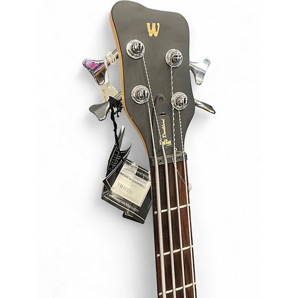 Used Warwick rockbass vampyre dark lord Black Electric Bass Guitar