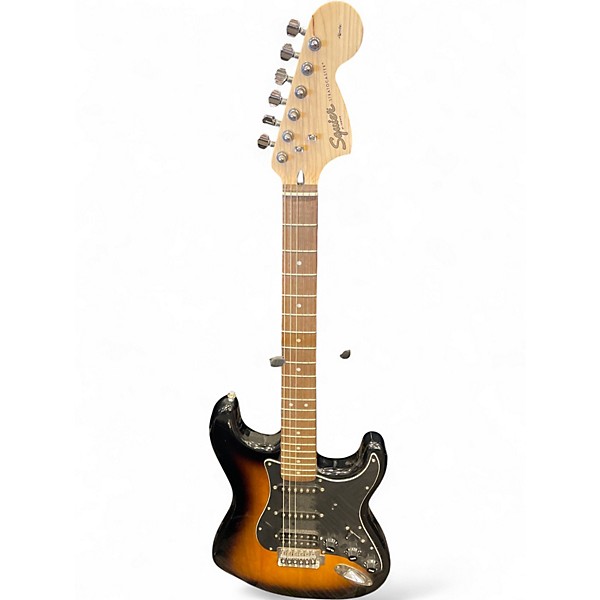 Used Squier Affinity Stratocaster 2 Color Sunburst Solid Body Electric Guitar