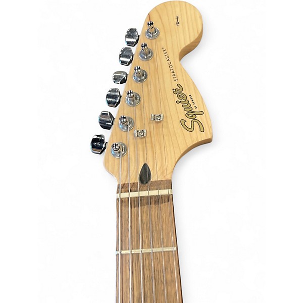Used Squier Affinity Stratocaster 2 Color Sunburst Solid Body Electric Guitar