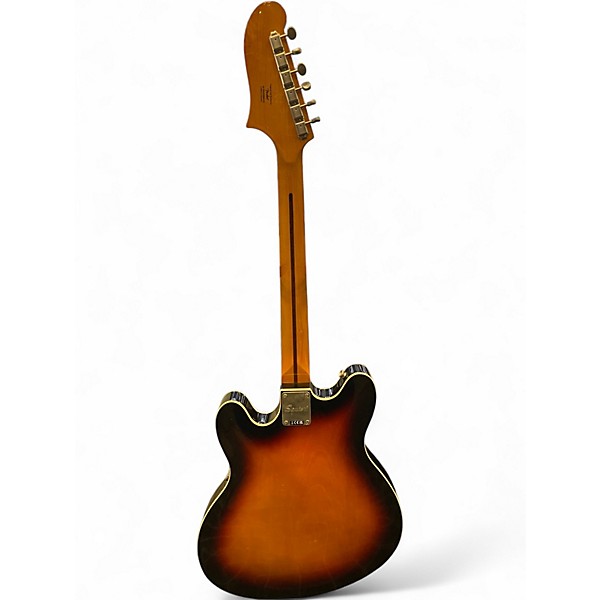 Used Squier Classic Vibe Starcaster 3 Color Sunburst Hollow Body Electric Guitar