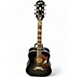 Used Epiphone Dove Black Acoustic Guitar thumbnail