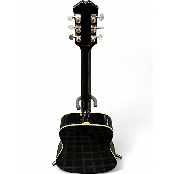 Used Epiphone Dove Black Acoustic Guitar