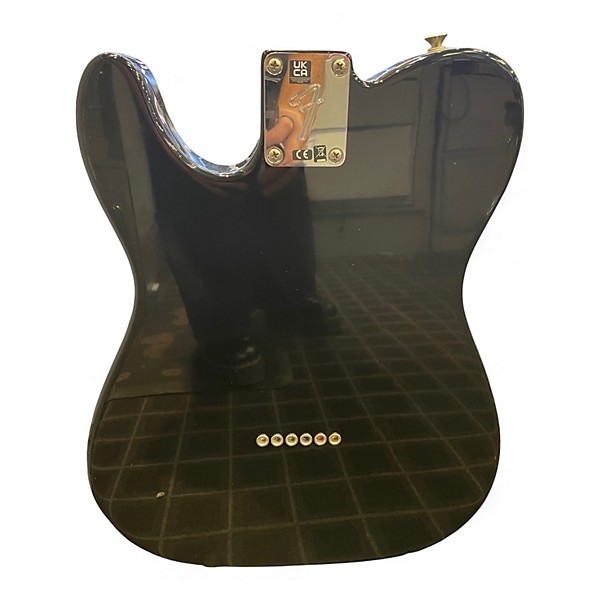Used Fender Telecaster Black Solid Body Electric Guitar