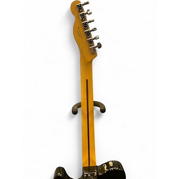 Used Fender Telecaster Black Solid Body Electric Guitar