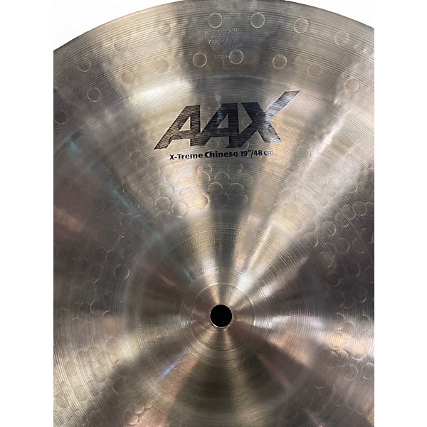 Used SABIAN 19in AAX Xtreme Chinese Brilliant Cymbal