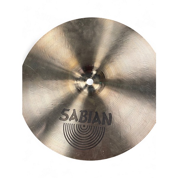 Used SABIAN 10in AAX Splash Brilliant Cymbal