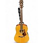 Used Alvarez MD60 HERRINGBONE Natural Acoustic Guitar thumbnail
