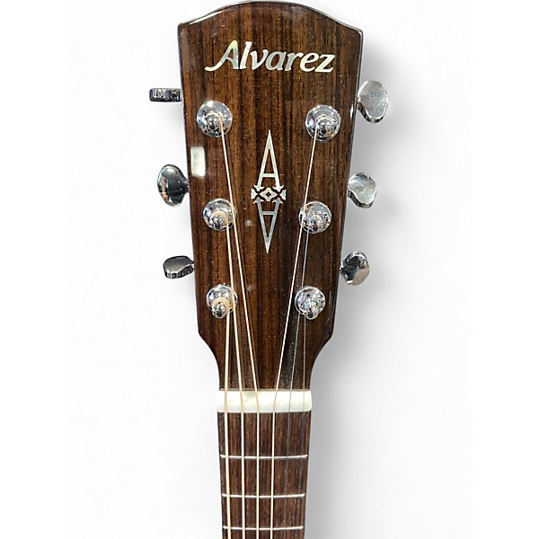 Used Alvarez MD60 HERRINGBONE Natural Acoustic Guitar