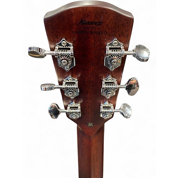 Used Alvarez MD60 HERRINGBONE Natural Acoustic Guitar