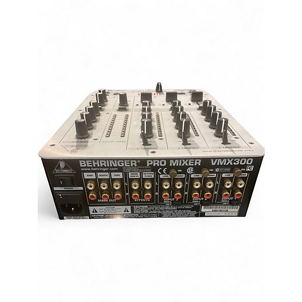 Used Behringer VMX300 3-Channel Pro Scratch DJ Mixer