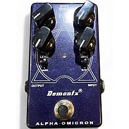 Used Demonfx ALPHA OMICRON Effect Pedal