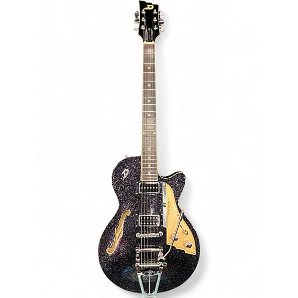Used Dusenberg Starplayer Black Hollow Body Electric Guitar