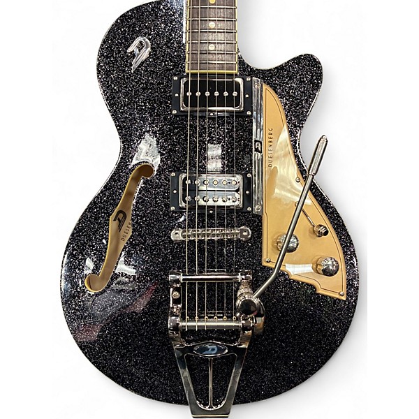 Used Dusenberg Starplayer Black Hollow Body Electric Guitar