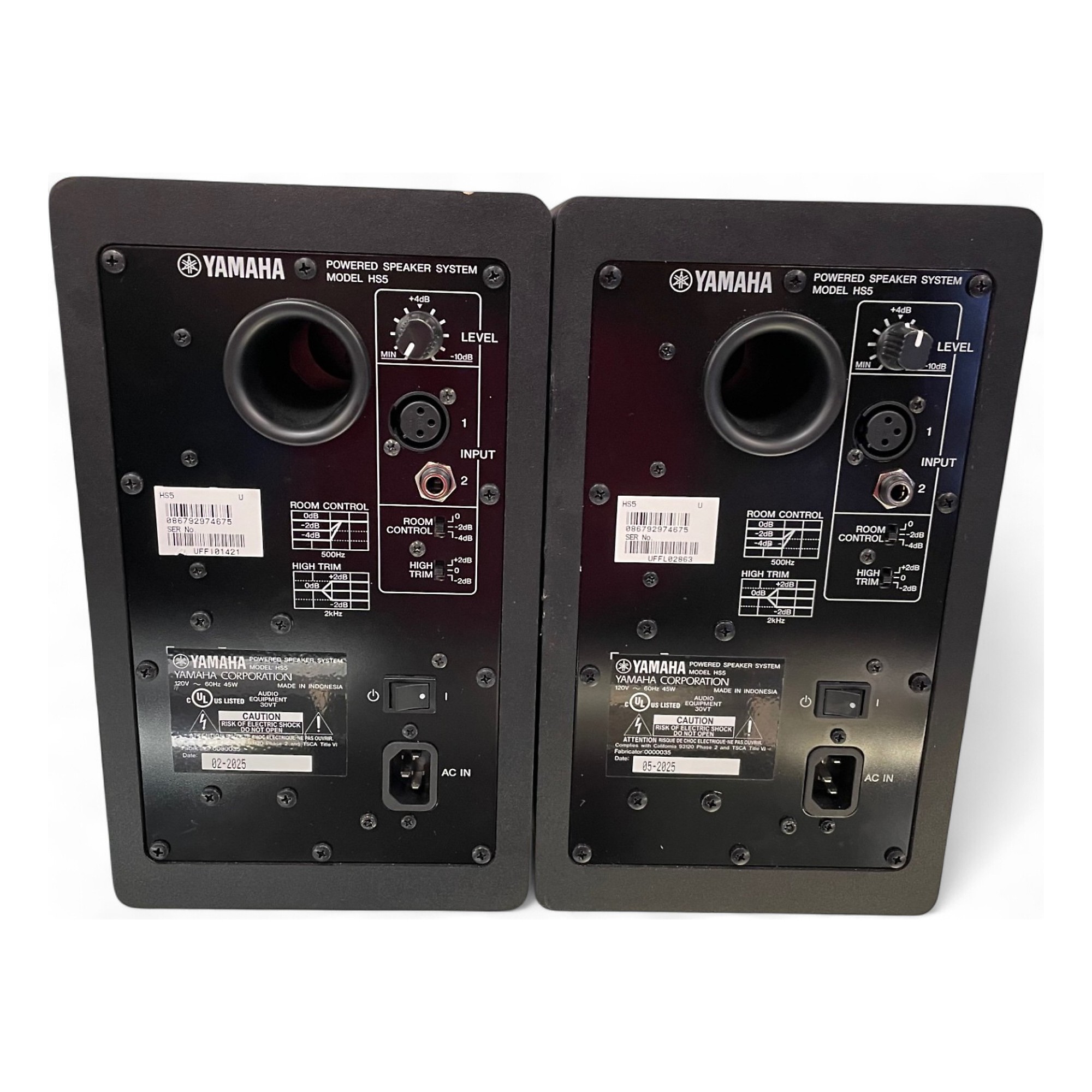 アンプ YAMAHA HS5 Used Yamaha HS5 Pair Powered Monitor | Guitar Center