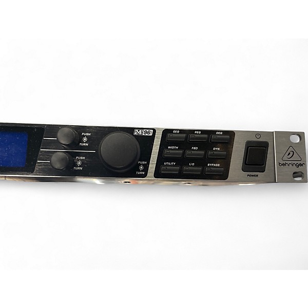 Used Behringer DEQ2496 Ultra-Curve Pro Equalizer