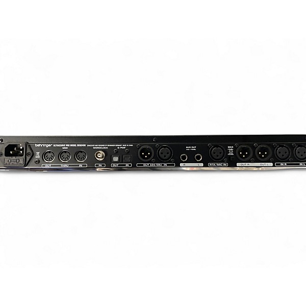 Used Behringer DEQ2496 Ultra-Curve Pro Equalizer