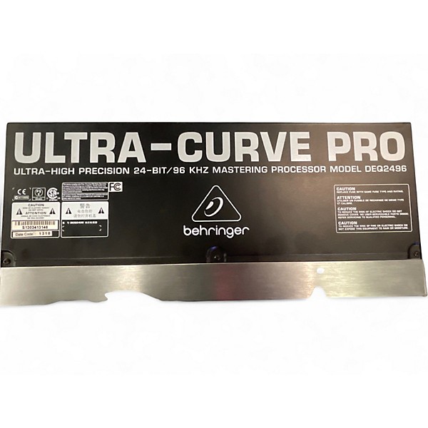 Used Behringer DEQ2496 Ultra-Curve Pro Equalizer