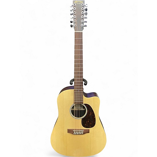 Used Martin DCX2E Natural 12 String Acoustic Electric Guitar