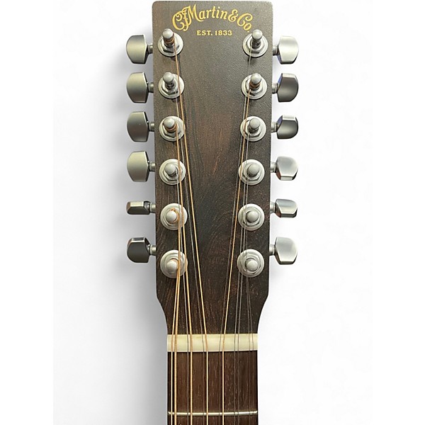 Used Martin DCX2E Natural 12 String Acoustic Electric Guitar