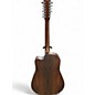 Used Martin DCX2E Natural 12 String Acoustic Electric Guitar