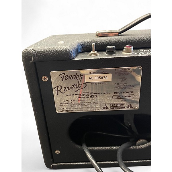 Used Fender 1963 Reissue Tube Reverb Tank Effects Processor