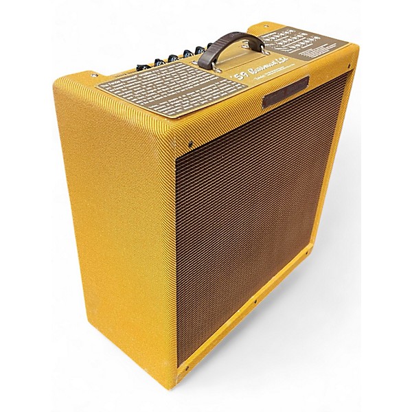 Used Fender 1959 Reissue Bassman 50W 4x10 Tube Guitar Combo Amp