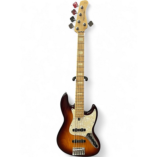 Used Sire Marcus Miller V7 Alder 5 String 3 Color Sunburst Electric Bass Guitar