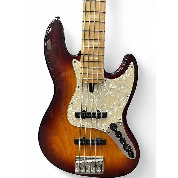 Used Sire Marcus Miller V7 Alder 5 String 3 Color Sunburst Electric Bass Guitar