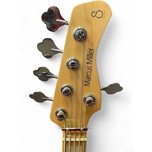 Used Sire Marcus Miller V7 Alder 5 String 3 Color Sunburst Electric Bass Guitar