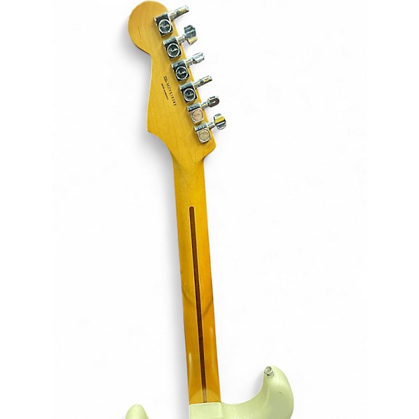 Used Starcaster by Fender Stratocaster Olympic White Solid Body Electric Guitar