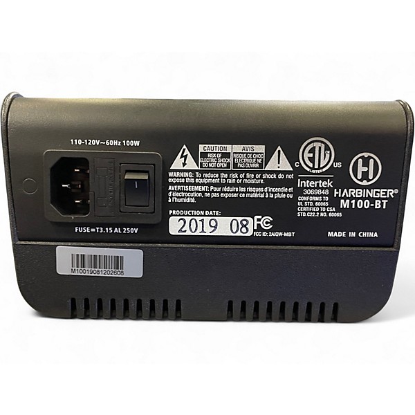 Used Harbinger M100BT Sound Package