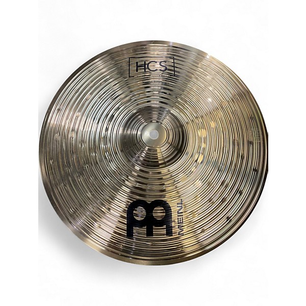 Used MEINL 14in HCS Hi Hat Pair Cymbal