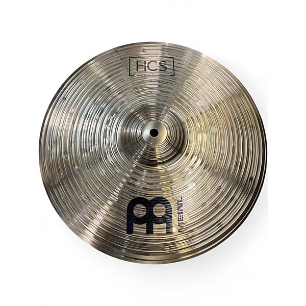 Used MEINL 14in HCS Hi Hat Pair Cymbal
