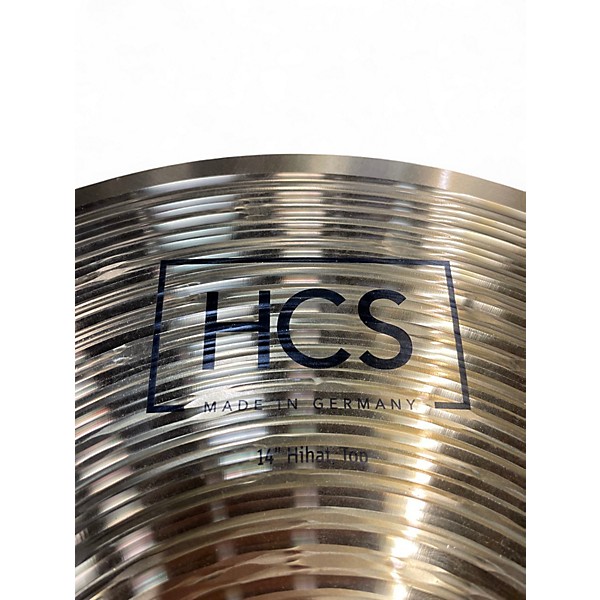 Used MEINL 14in HCS Hi Hat Pair Cymbal
