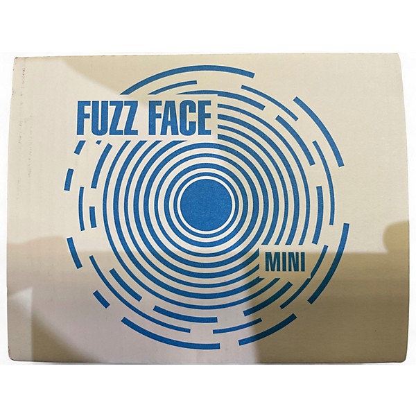 Used Dunlop Silicon Fuzz Face Mini Blue Effect Pedal
