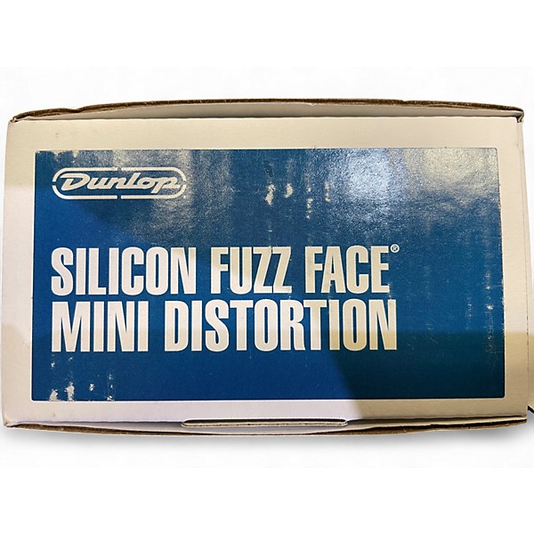 Used Dunlop Silicon Fuzz Face Mini Blue Effect Pedal