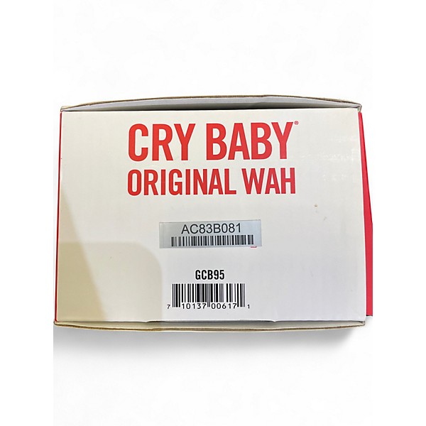 Used Dunlop Original Cry Baby Wah Effect Pedal