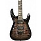 Used Jackson JS32 Dinky Trans Black Solid Body Electric Guitar
