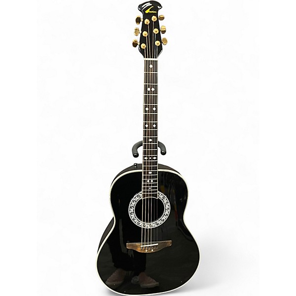 Used Ovation 1117 Legend Black Acoustic Guitar