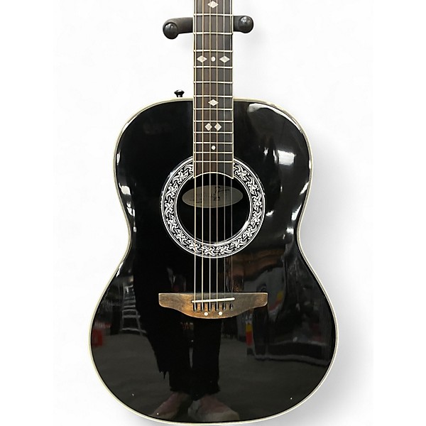 Used Ovation 1117 Legend Black Acoustic Guitar