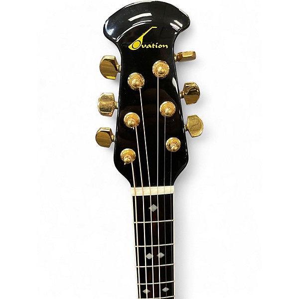 Used Ovation 1117 Legend Black Acoustic Guitar