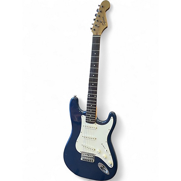 Used Squier Bullet Stratocaster Hardtail Baltic Blue Solid Body Electric Guitar