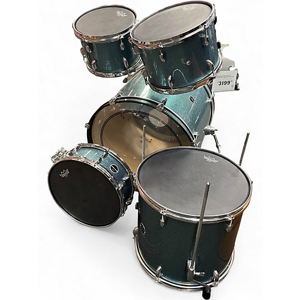 Used PDP by DW 5 Piece Encore Blue Drum Kit