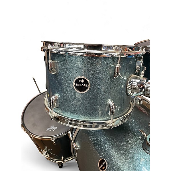 Used PDP by DW 5 Piece Encore Blue Drum Kit