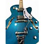 Used Epiphone Swingster Metallic Aqua Marine Hollow Body Electric Guitar