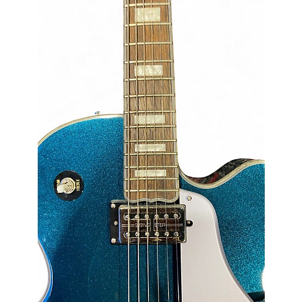 Used Epiphone Swingster Metallic Aqua Marine Hollow Body Electric Guitar