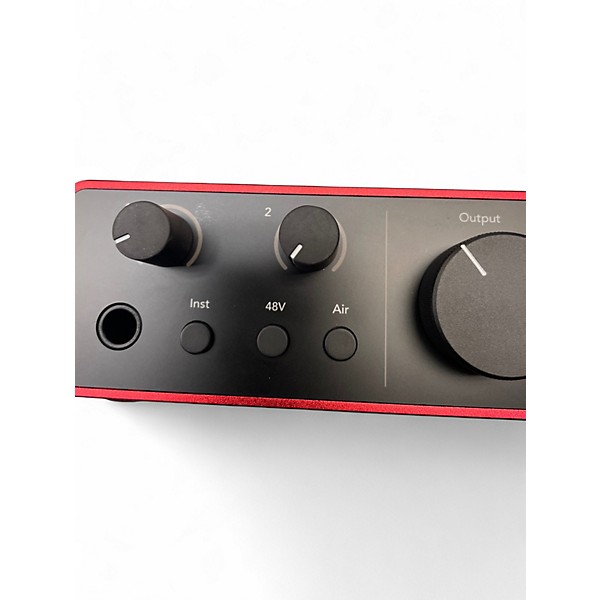 Used Focusrite Scarlett solo Gen 4 Audio Interface