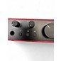 Used Focusrite Scarlett solo Gen 4 Audio Interface